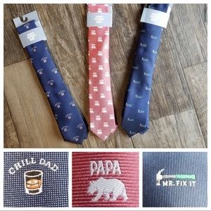 Mens Dress Ties- Bundle of Dad Ties
